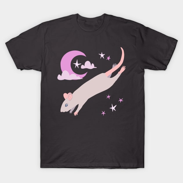 Rat Dreams T-Shirt by Adrielle-art